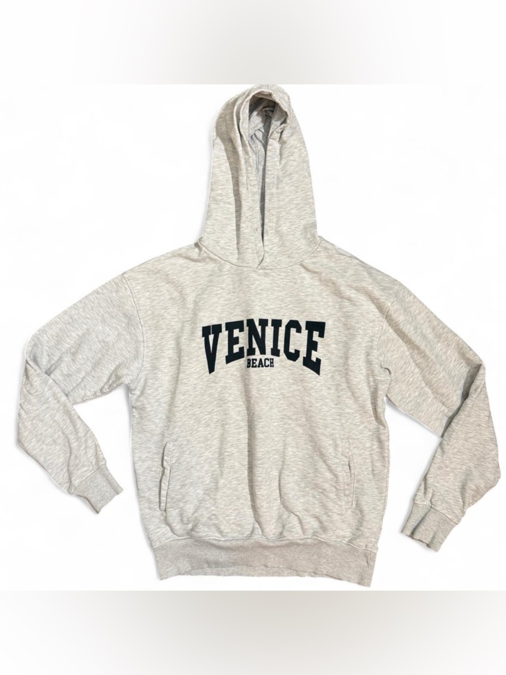 Cactus Man Ricky Singh Venice Beach Graphic Hoodie Size L
